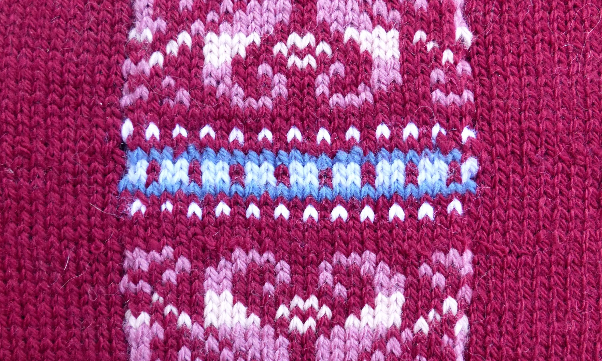 machine à tricoter : le jacquard