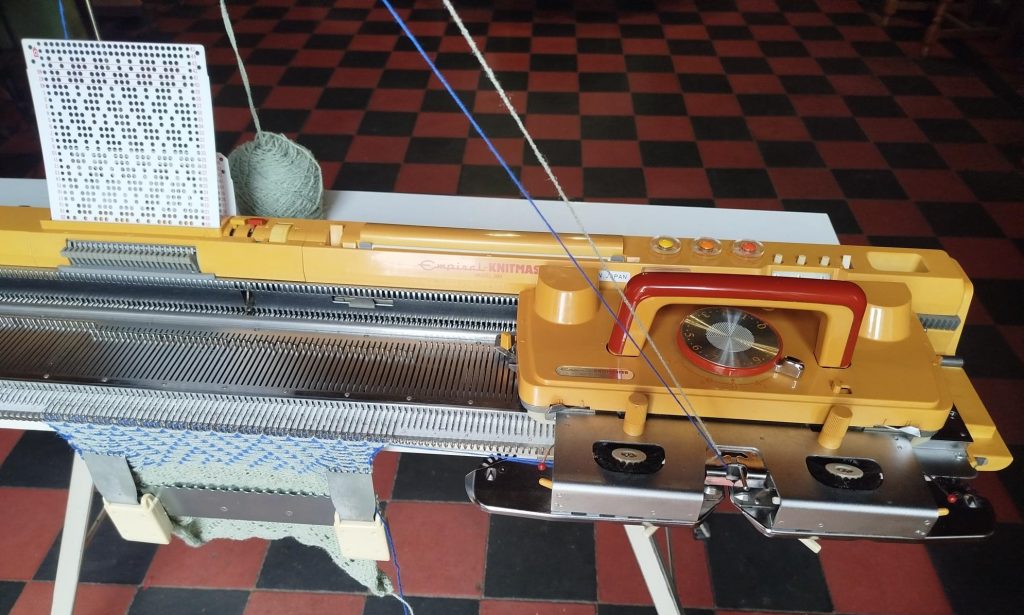 Machine à tricoter Empisal - chariot principal